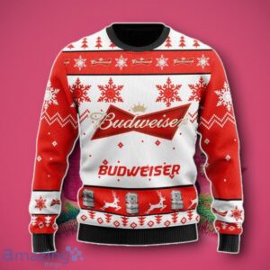 Xmas Budweiser Ugly 3D Sweater Unique Gift Product Photo 2