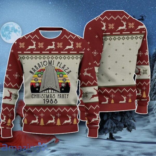 Xmas Party Ugly Christmas Sweater Best Gift Die Hard Sweater For Family Product Photo 1