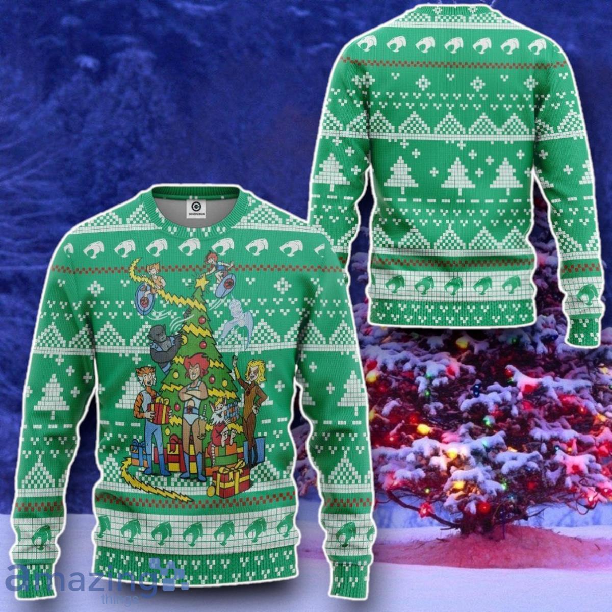 Xmas Thundercats Ugly Christmas Sweater Style Gift image Xmas Thundercats Ugly Christmas Sweater Style Gift Product Photo 2