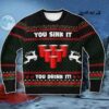 You Sink It You Drink It Ugly Christmas Sweater Best Gift