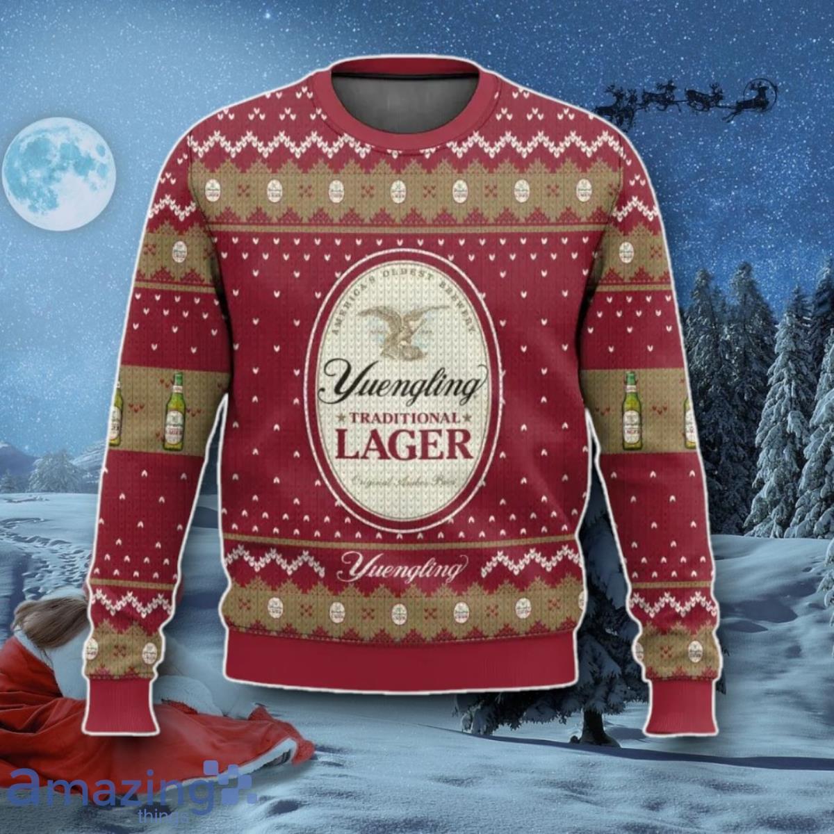 Yuengling Ugly Christmas Sweater Best Gift image Yuengling Ugly Christmas Sweater Best Gift Product Photo 1