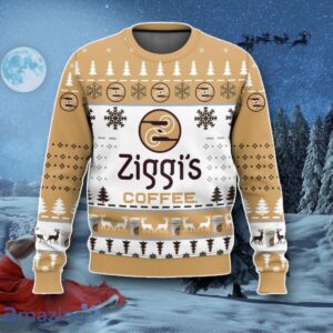 Ziggi’s Coffee Ugly Christmas Sweater Best Gift Product Photo 1