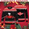 Zundapp Motorcycle Snoopy Driving A Car Christmas Sweater For Men Women