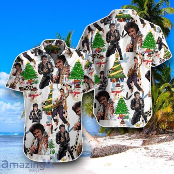 Elvis Christmas Hawaiian Shirt Best Gift For Men And Women Product Photo 1