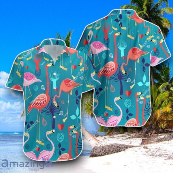 Flamingo Summer Beach Pet Honeymoon Couple Hawaiian Shirt Best Gift For Men And Women Product Photo 1