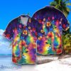 Floral Rainbow Cats Hawaiian Shirt Best Gift For Men And Women