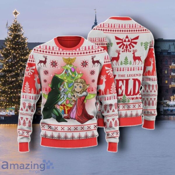 Funny Zelda Princess Cute Ugly Christmas Sweater Best Gift Product Photo 1