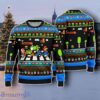 Gamer Team Road Crossing Mario Ugly Christmas Sweater Best Gift