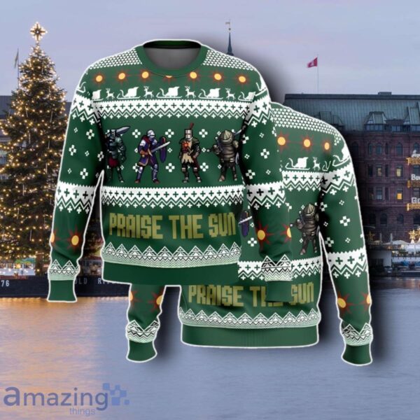 Gank Squad Dark Souls Christmas Ugly Sweater Best Gift Product Photo 1