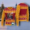 Garfield Cat Ugly Christmas Sweater Best Gift Cardinal Red