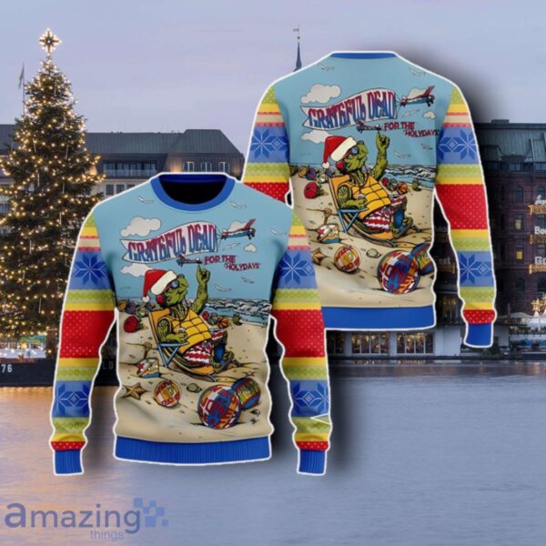 Grateful Dead Rock Band Ugly Christmas Sweater Best Gift Product Photo 1