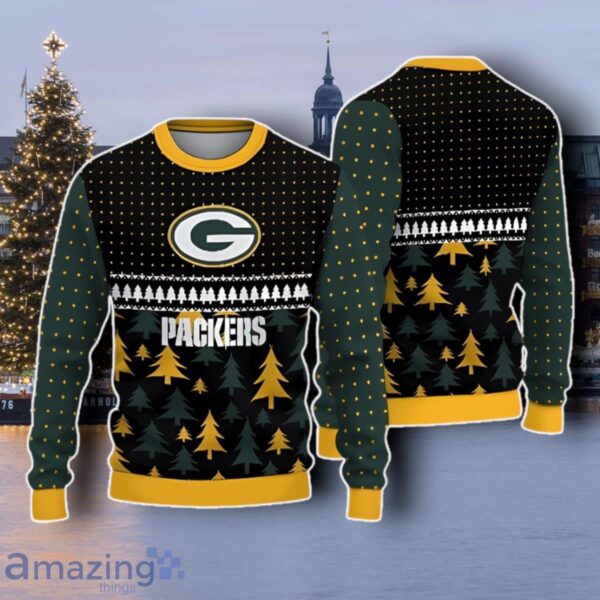 Green Bay Packers Cool Ugly Christmas Sweater Best Gift 3D Gift For Fans Product Photo 1