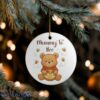 Expecting Mom Christmas Ornament Soon To Be Mom Xmas Gift cusstom Name Year
