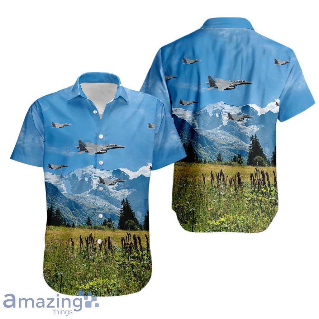 f 15 eagle Tropical Hawaiian Shirt The Best Summer image f-15 eagle Tropical Hawaiian Shirt The Best Summer Product Photo 1