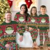 Baby Yoda Family Pajamas For Family Christmas Gift Set Christmas The Mandalorian Holiday Pajamas For Family Christmas Gift