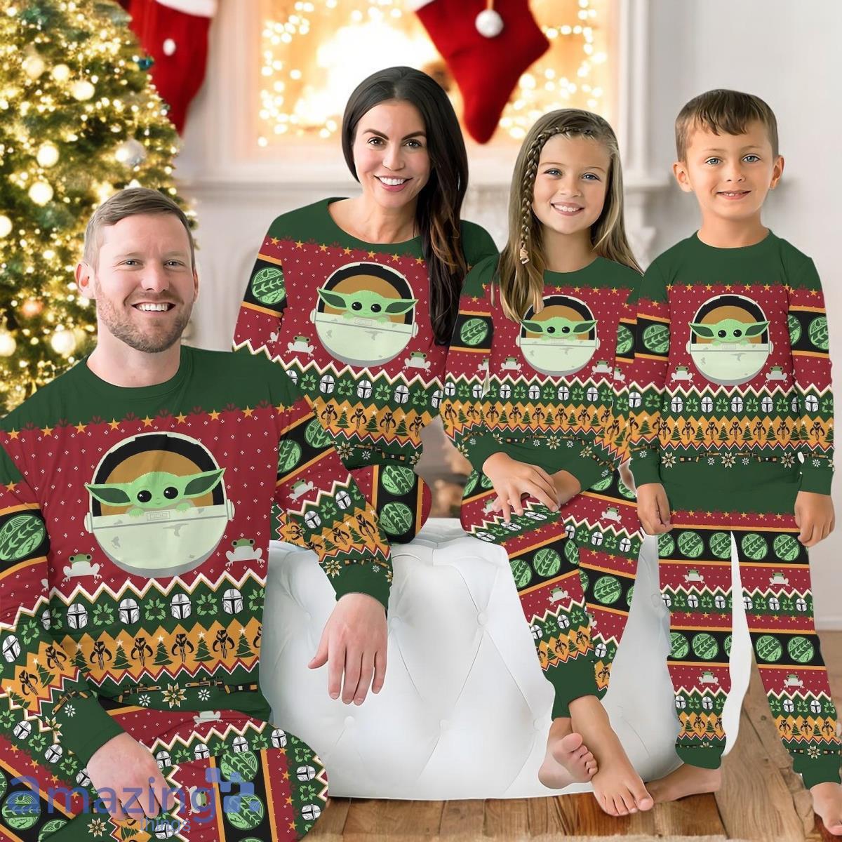 Baby Yoda Family Pajamas For Family Christmas Gift Set Christmas The Mandalorian Holiday Pajamas For Family Christmas Gift image Baby Yoda Family Pajamas For Family Christmas Gift Set Christmas The Mandalorian Holiday Pajamas For Family Christmas Gift Product Photo 1