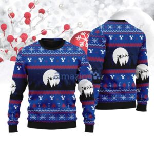 BYU Cougars NCAA Christmas AOP Sweater For Bigs Fans New Gift