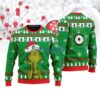 Cercle Brugge The Grinch Funny Merry Christmas Ugly Sweater 3D Christmas Holiday Gift