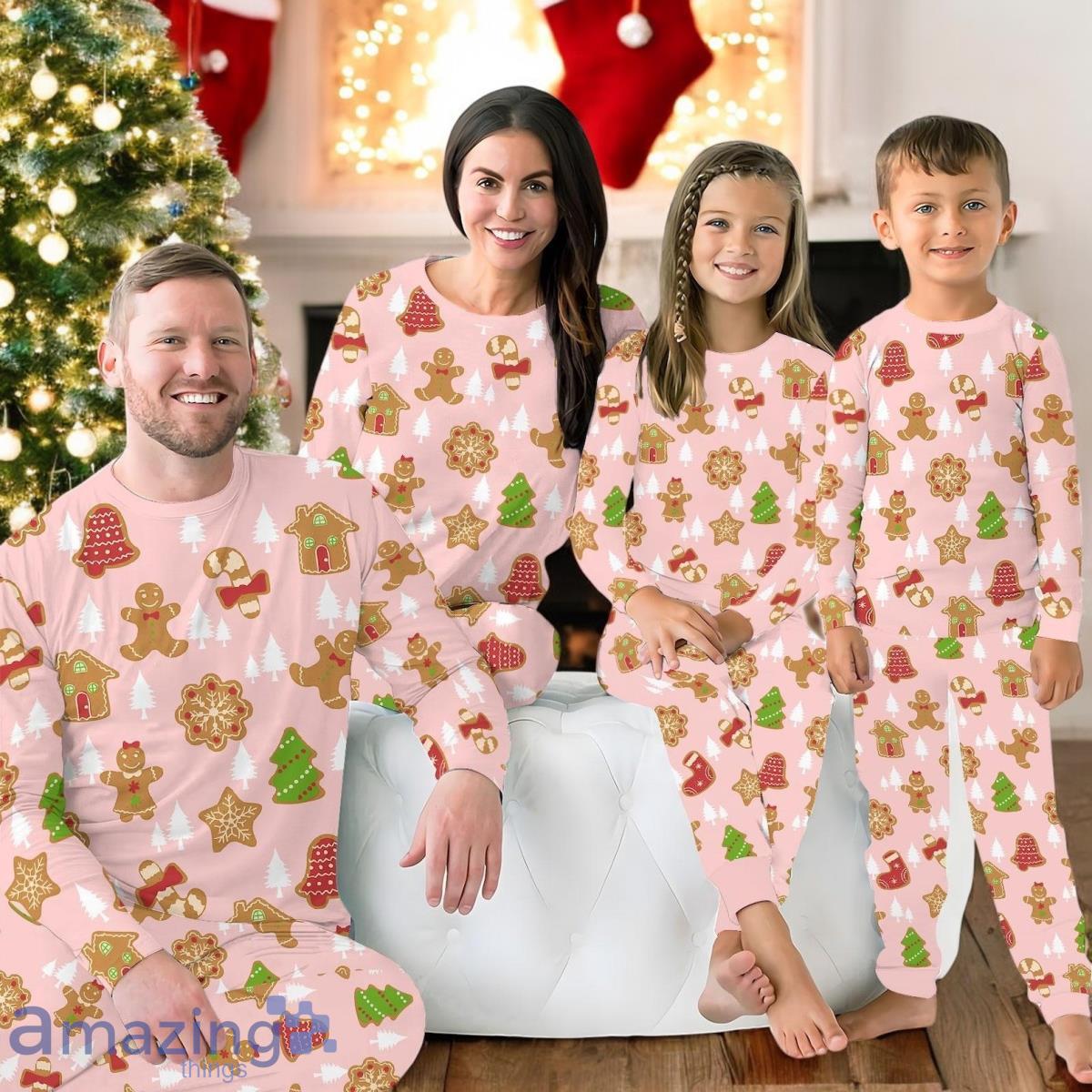 Christmas Gingerbread Family Pajamas For Family Christmas Gift Set Cute Christmas Cookies Holiday Pajamas For Family Christmas Gift image Christmas Gingerbread Family Pajamas For Family Christmas Gift Set Cute Christmas Cookies Holiday Pajamas For Family Christmas Gift Product Photo 1
