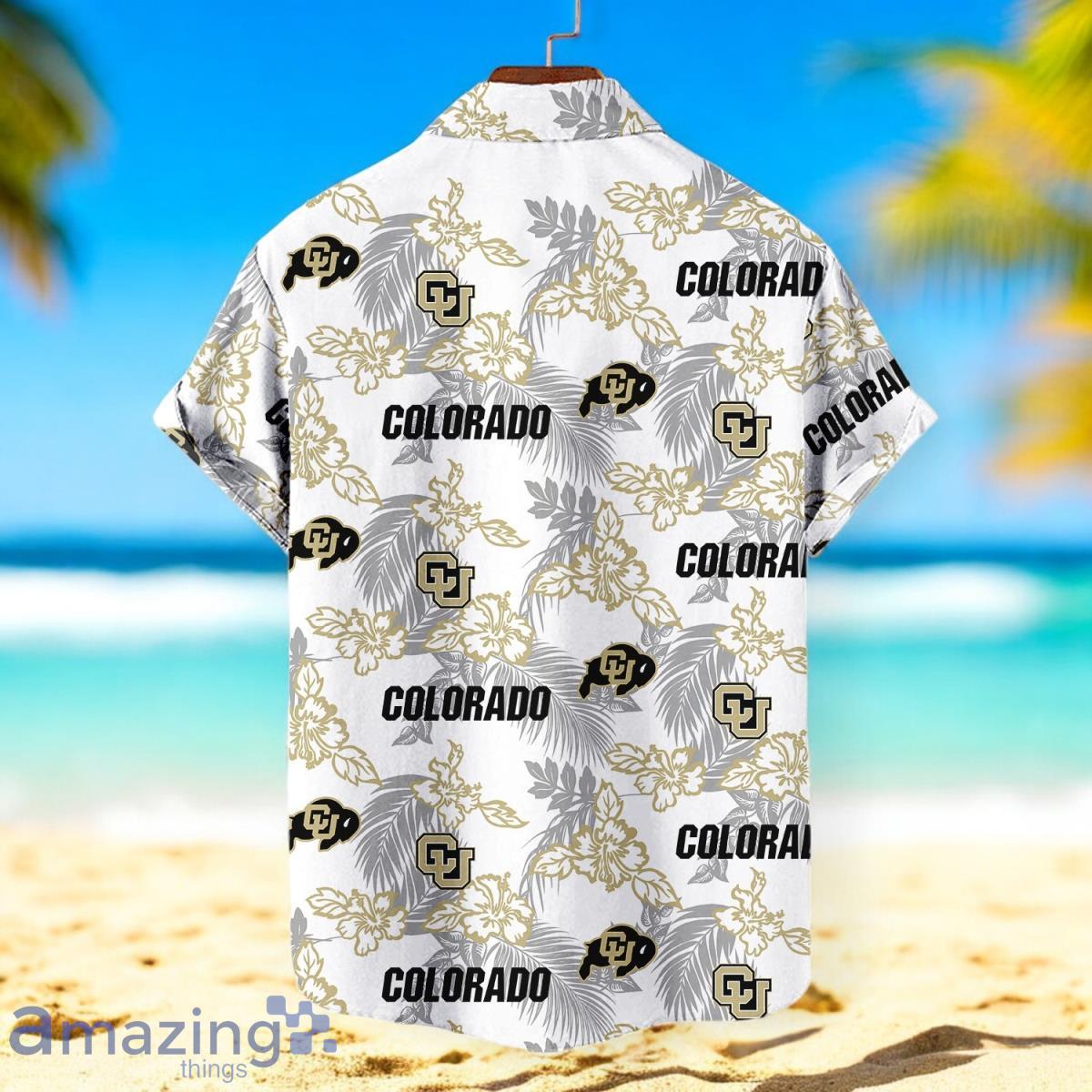 Colorado Buffaloes NCAA Sport Team Beach Hawaiian Shirt image Colorado Buffaloes NCAA Sport Team Beach Hawaiian Shirt Product Photo 1
