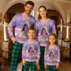 Cute Rapunzel Princess Ugly Christmas Gift ForFamily Pajamas Set For Adults  Tangled Movie Xmas