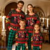 Deadpool And Wolverine  Superhero Ugly Christmas Gift ForFamily Pajamas Set For Adults