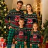 Fireman Christmas Holiday Pajamas Set For Family