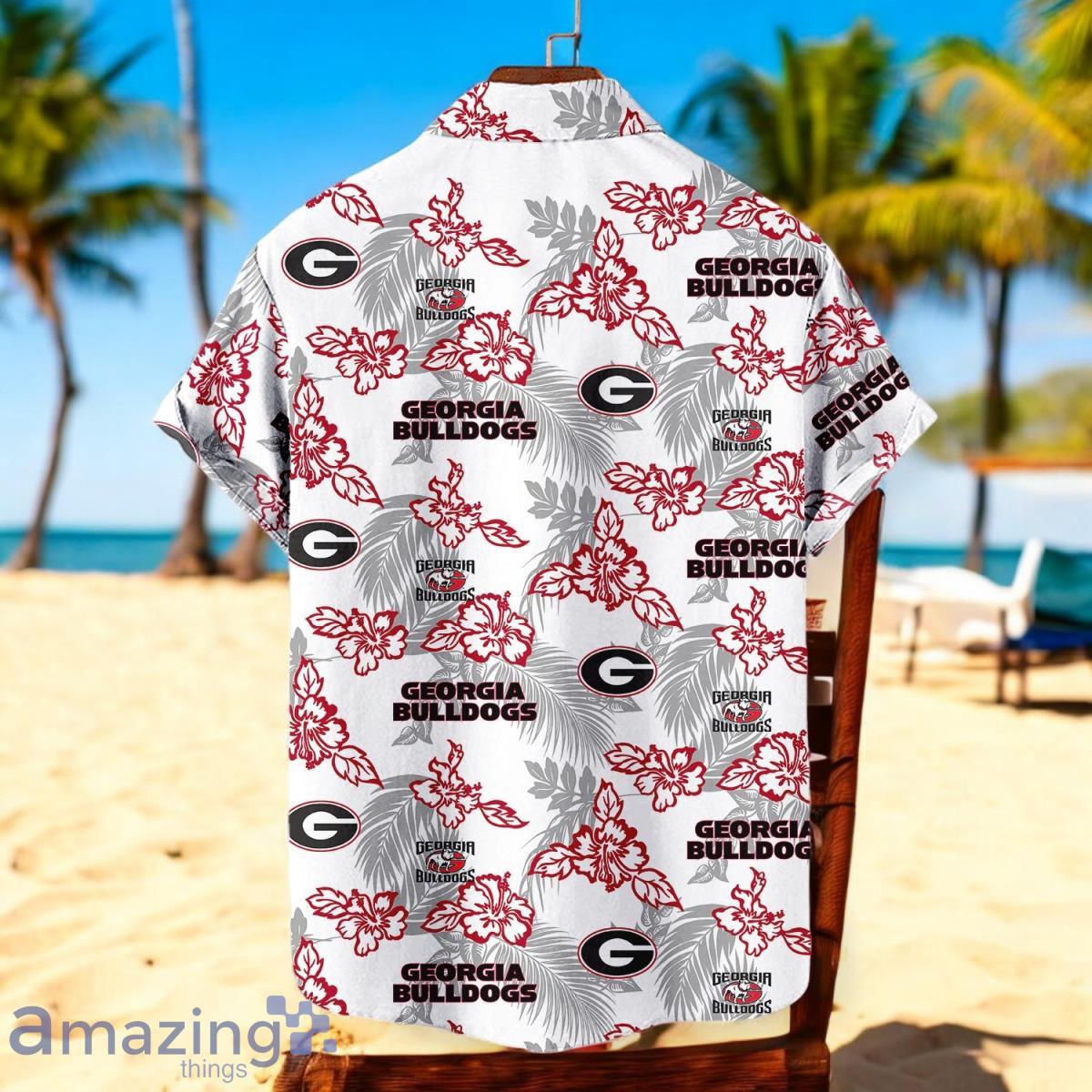 Georgia Bulldogs NCAA Sport Team Beach Hawaiian Shirt image Georgia Bulldogs NCAA Sport Team Beach Hawaiian Shirt Product Photo 1