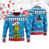 Gold Coast Titans NRL The Grinch Funny Merry Christmas Ugly Sweater 3D Christmas Holiday Gift