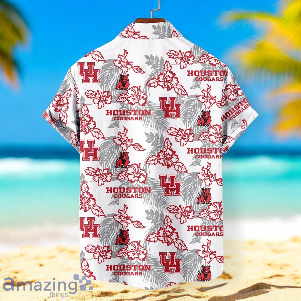 Houston Cougars NCAA Sport Team Beach Hawaiian Shirt image Houston Cougars NCAA Sport Team Beach Hawaiian Shirt Product Photo 2