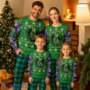 Hulk Superhero Christmas Holiday Pajamas Set For Family