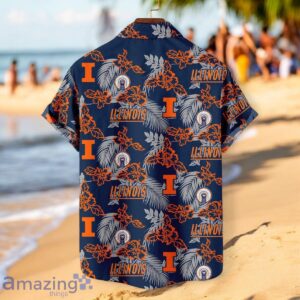 Illinois Fighting Illini NCAA Sport Team Beach Hawaiian Shirt image Illinois Fighting Illini NCAA Sport Team Beach Hawaiian Shirt Product Photo 2