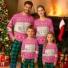 I’m Dreaming Of A Pink Christmas Holiday Pajamas Set For Family