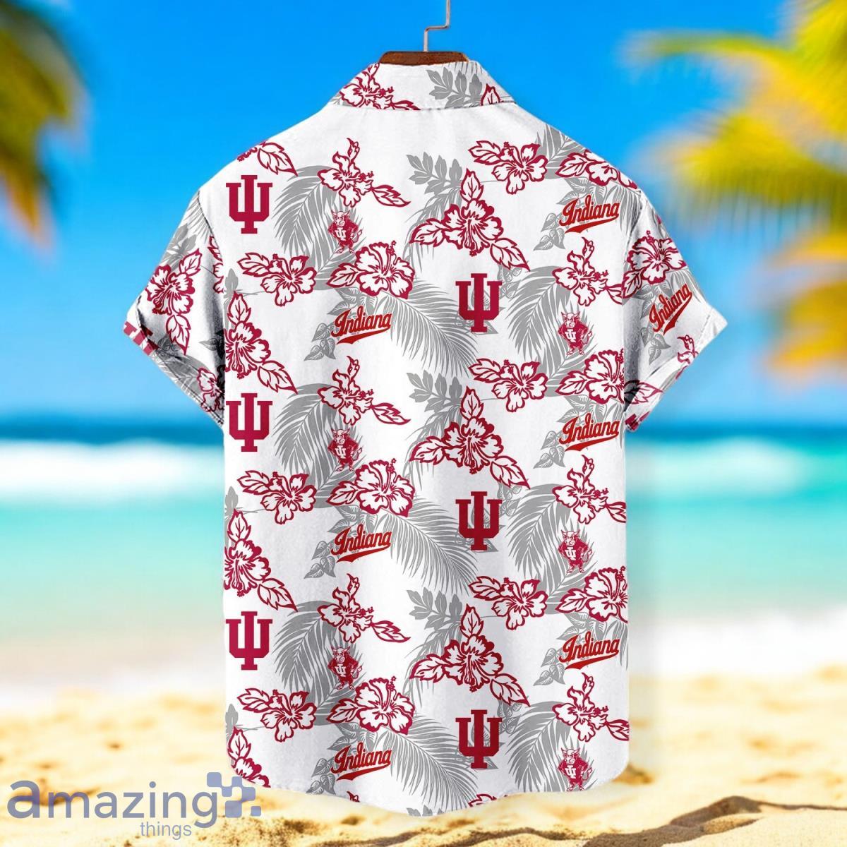 Indiana Hoosiers NCAA Sport Team Beach Hawaiian Shirt image Indiana Hoosiers NCAA Sport Team Beach Hawaiian Shirt Product Photo 2