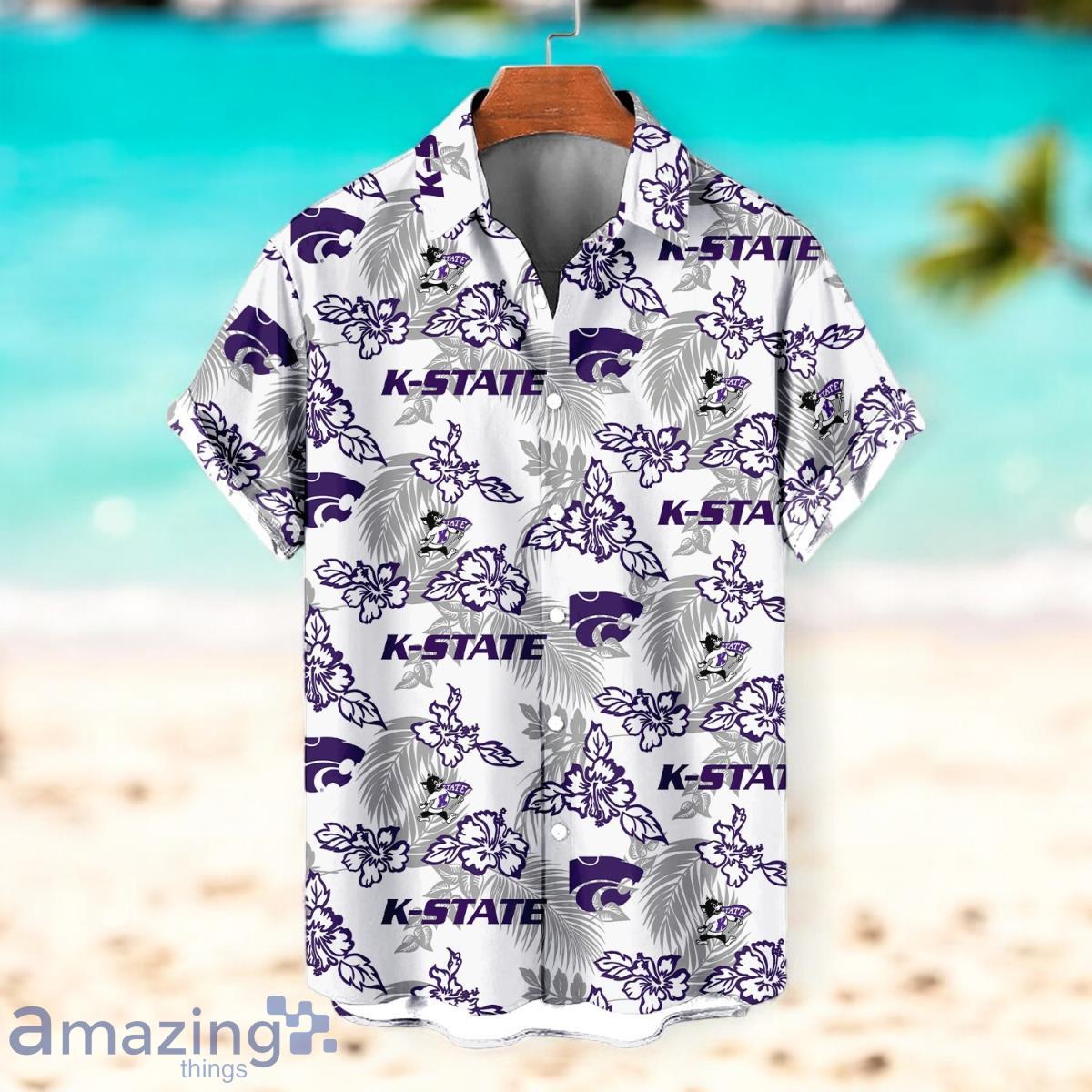 Kansas State Wildcats NCAA Sport Team Beach Hawaiian Shirt image Kansas State Wildcats NCAA Sport Team Beach Hawaiian Shirt Product Photo 2
