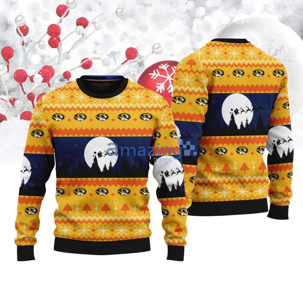 Missouri Tigers NCAA Christmas AOP Sweater For Bigs Fans New Gift image Missouri Tigers NCAA Christmas AOP Sweater For Bigs Fans New Gift Product Photo 1