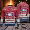 Montreal Canadiens Big Logo Ugly Christmas Sweater NHL Christmas Sweater For Fans