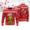 New Jersey Devils The Grinch Funny Merry Christmas Ugly Sweater 3D Christmas Holiday Gift