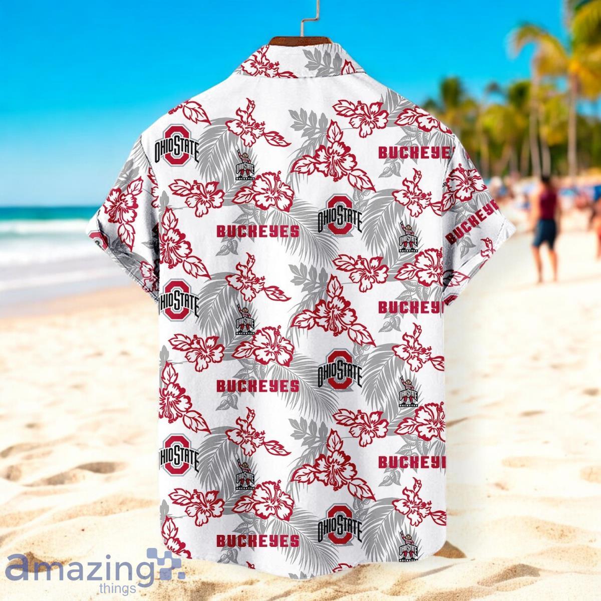 Ohio State Buckeyes NCAA Sport Team Beach Hawaiian Shirt image Ohio State Buckeyes NCAA Sport Team Beach Hawaiian Shirt Product Photo 1