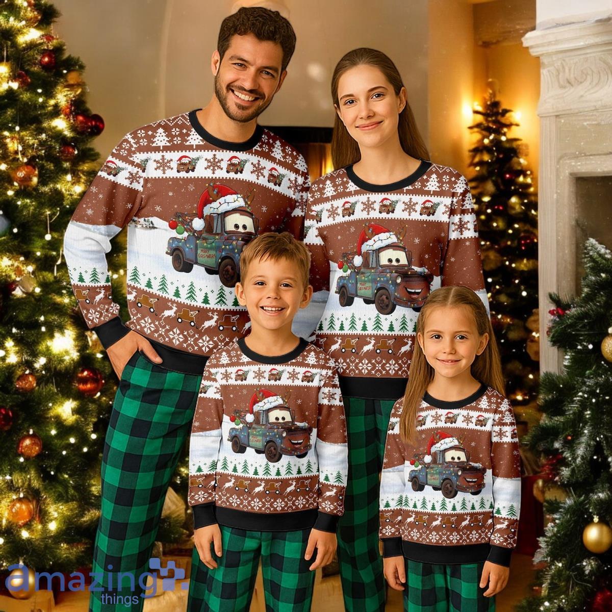 ow Mater Christmas Holiday Pajamas Set For Family image ow Mater Christmas Holiday Pajamas Set For Family Product Photo 1