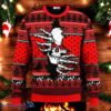 Scary Red Skull Inside Me Skull Ugly Christmas Sweater Holiday Gift For Family and Friends