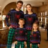 Spiderman Ugly Christmas Gift ForFamily Pajamas Set For Adults  Marvel Xmas