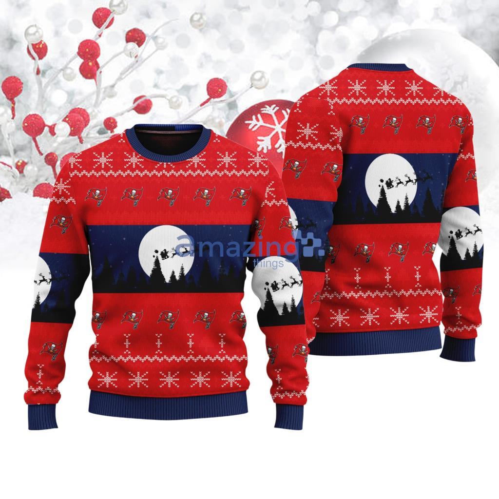 Tampa Bay Buccaneers NFL Christmas AOP Sweater For Bigs Fans New Gift image Tampa Bay Buccaneers NFL Christmas AOP Sweater For Bigs Fans New Gift Product Photo 1
