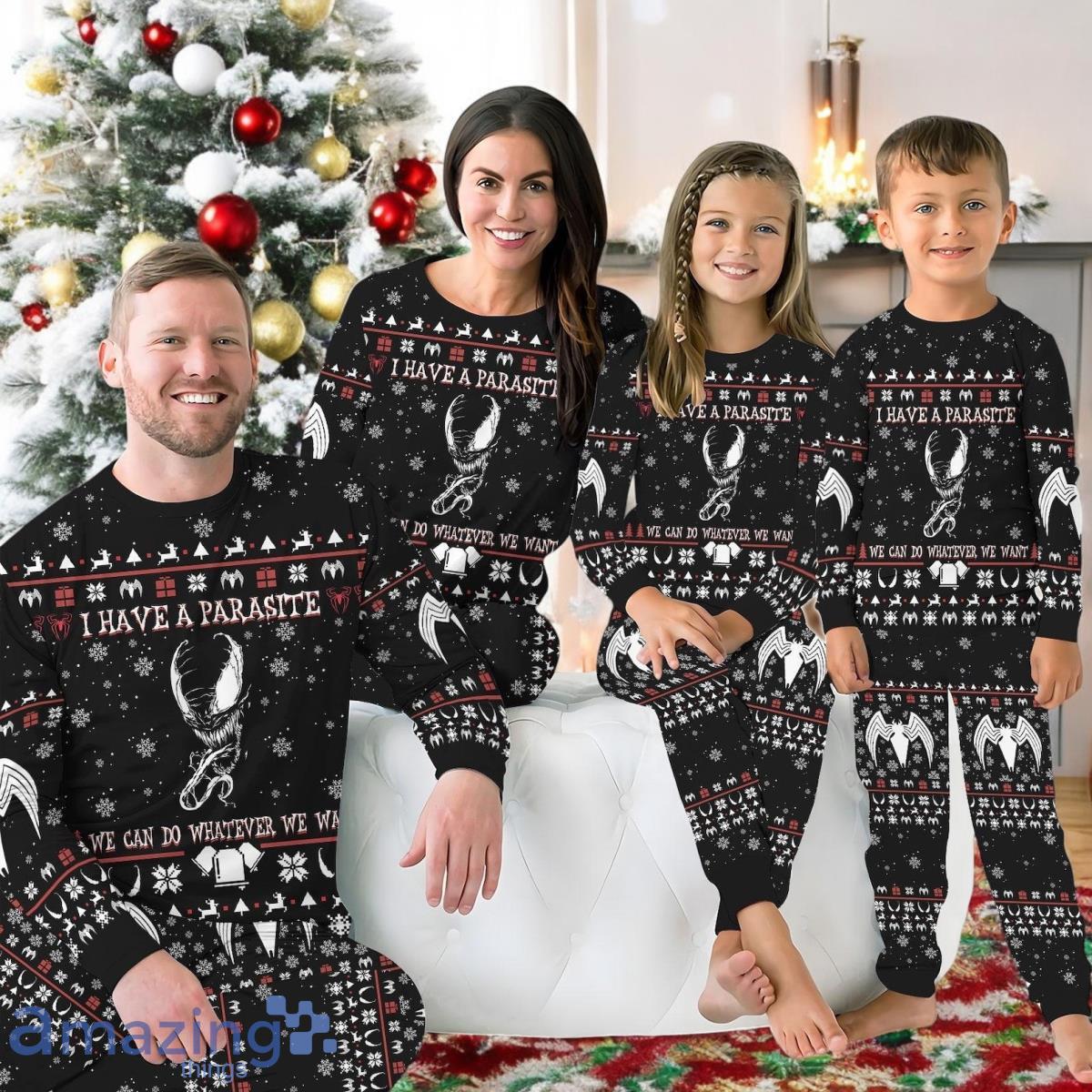 Venom Family Pajamas For Family Christmas Gift Set Spider Venom Matching Pajamas For Family Christmas Gift image Venom Family Pajamas For Family Christmas Gift Set Spider Venom Matching Pajamas For Family Christmas Gift Product Photo 1