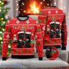 Black Cat Family Christmas Ugly Sweater Cute Santa Cats Holiday Sweater