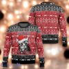 Cat Christmas Ugly Sweater Santa Claws Holiday Sweater