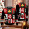 Christmas Bells and Snowflakes Ugly Sweater Holiday Gift Sweater
