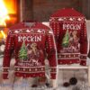 Cowboy Men Christmas Ugly Sweater Rocking Around The Christmas Tree Sweater