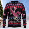 Flamingo Christmas Sweater Flamingo Ugly Sweater Ugly Xmas Sweater