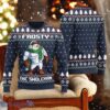 Frosty Swoleman Ugly Christmas Sweater Snowman Xmas Sweater